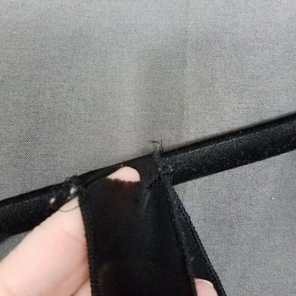 Wet Seal Medium Black Sleeveless Pull On Sheath Dress Asymmetrical Hem Stretch M - Picture 5 of 11